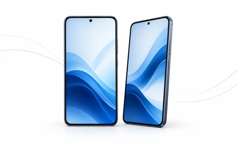 Ilustrácia mobilných telefónov